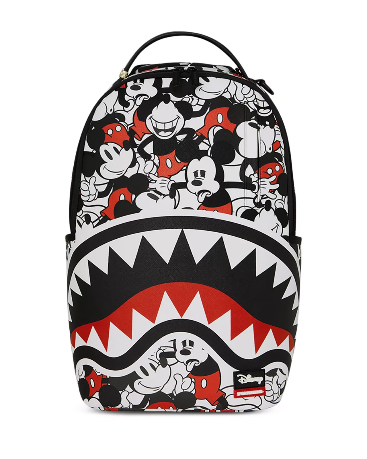 Sprayground x Disney Mickey Crammed Backpack🔥New Black Bookbag Large School Bag
