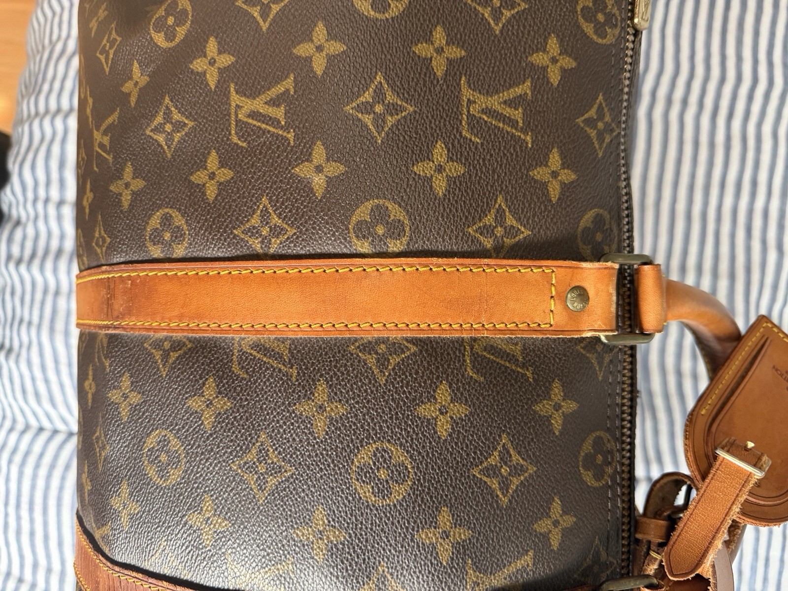 Louis Vuitton Monogram Keepall 45 Boston Bag Travel Bag