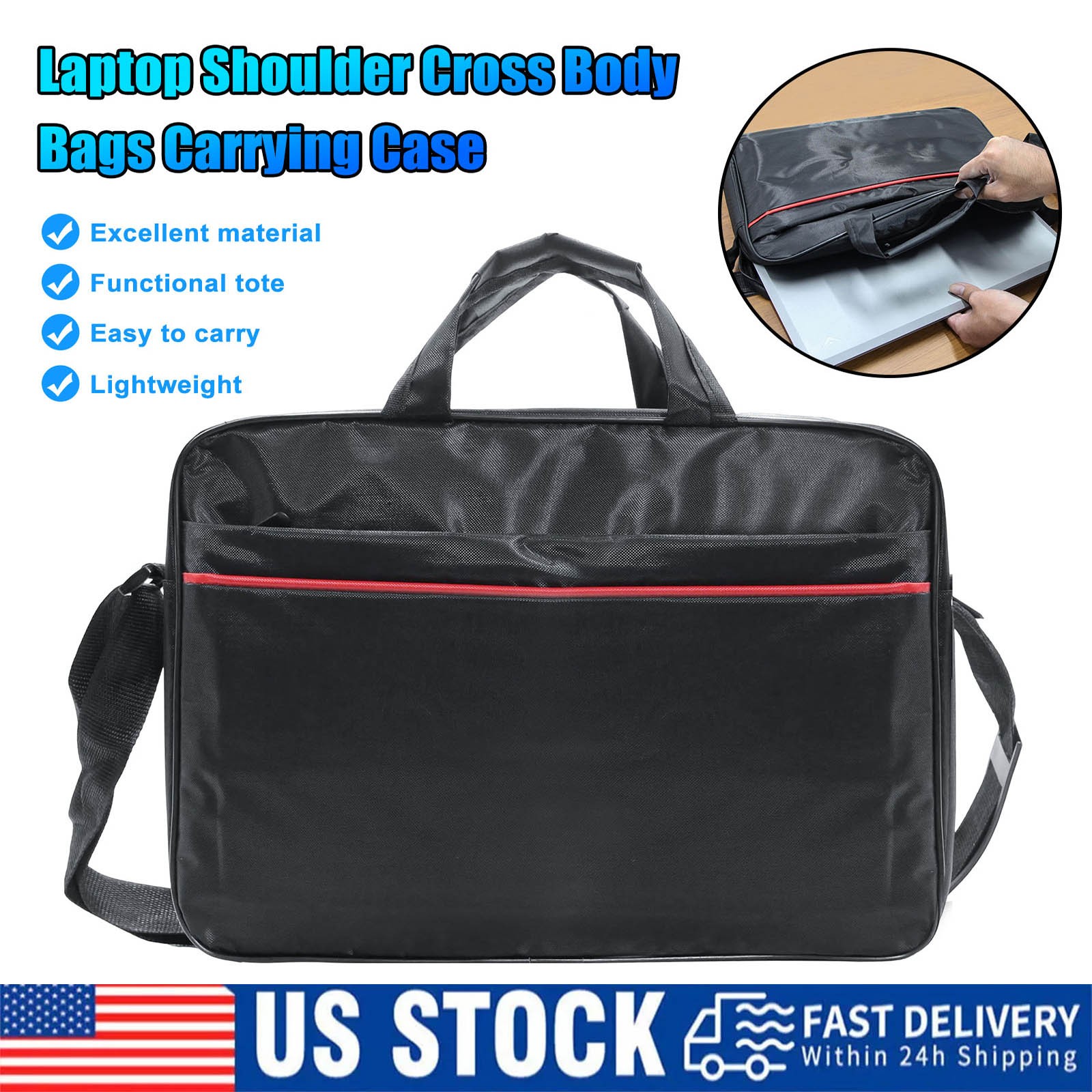 NEW Laptop Bag Case With Shoulder Strap For 13″14″15.6″ Asus/Macbook DELL/Lenovo