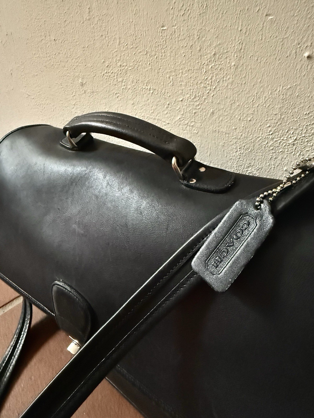 Vintage 1990s Coach Metropolitan Briefcase / Messenger Bag – Style 5180