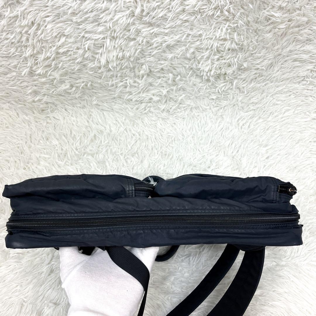 PORTER LAYER 3-Way Briefcase Backpack Shoulder Bag Navy