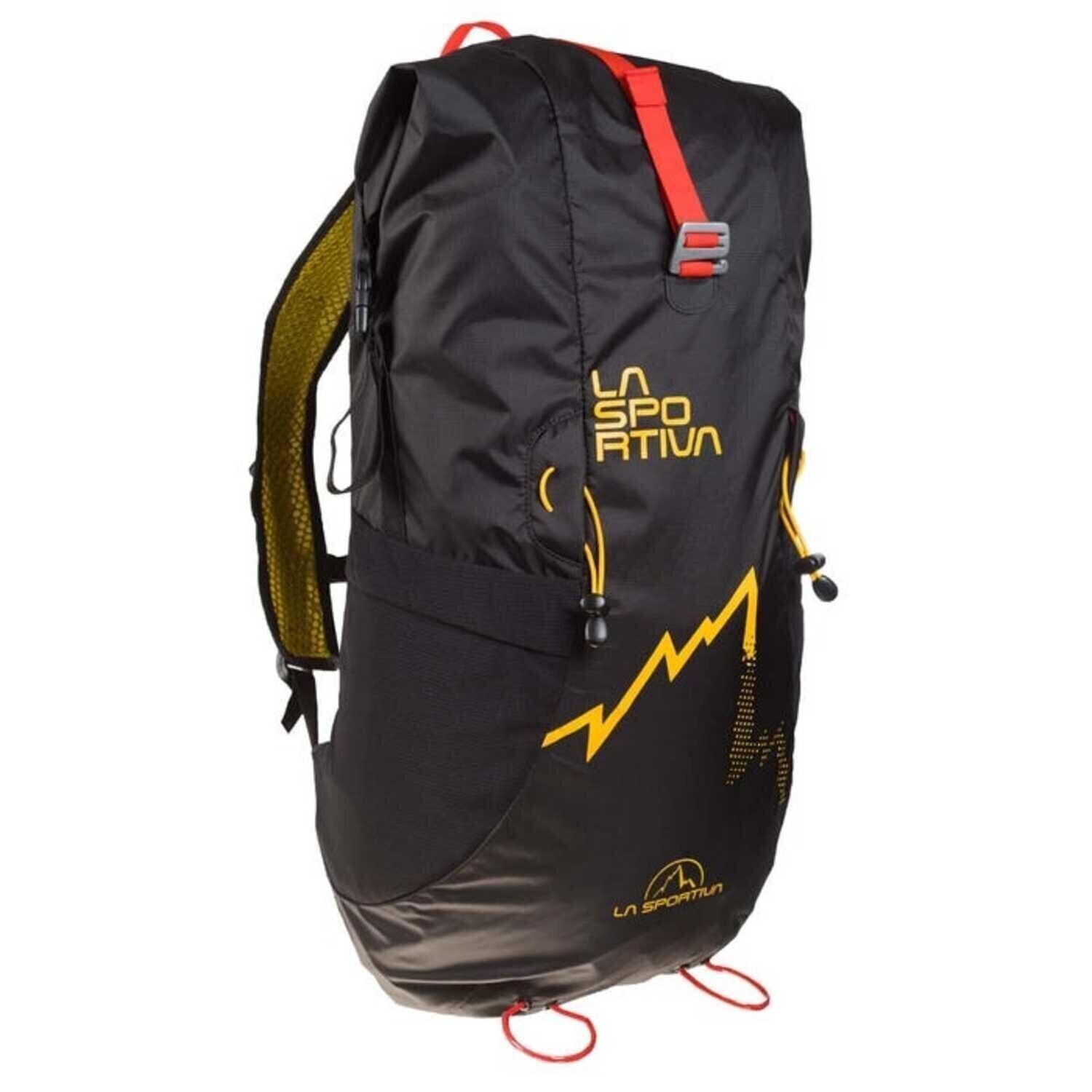 La sportiva alpine backpack 30l black yellow ultralight ski mountaineering backpack…