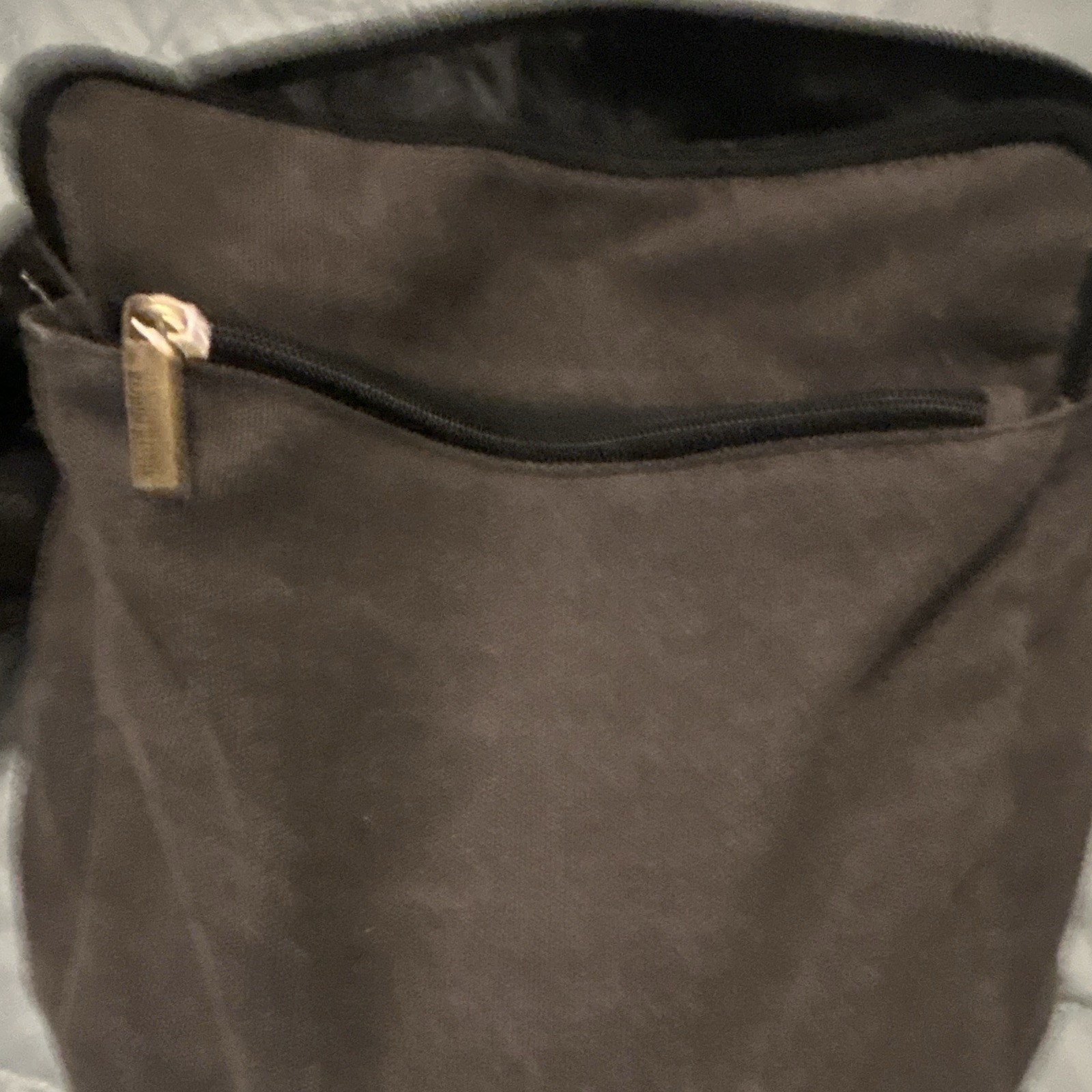Robin Ruth Brown Medium Crossbody Bag Zip Closure Adjustable Strap Solid
