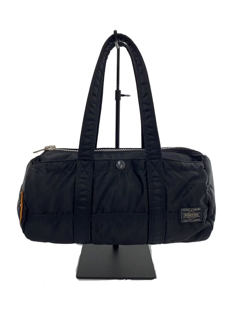 PORTER Boston Bag Nylon BLK Plain Tanker Mini Boston