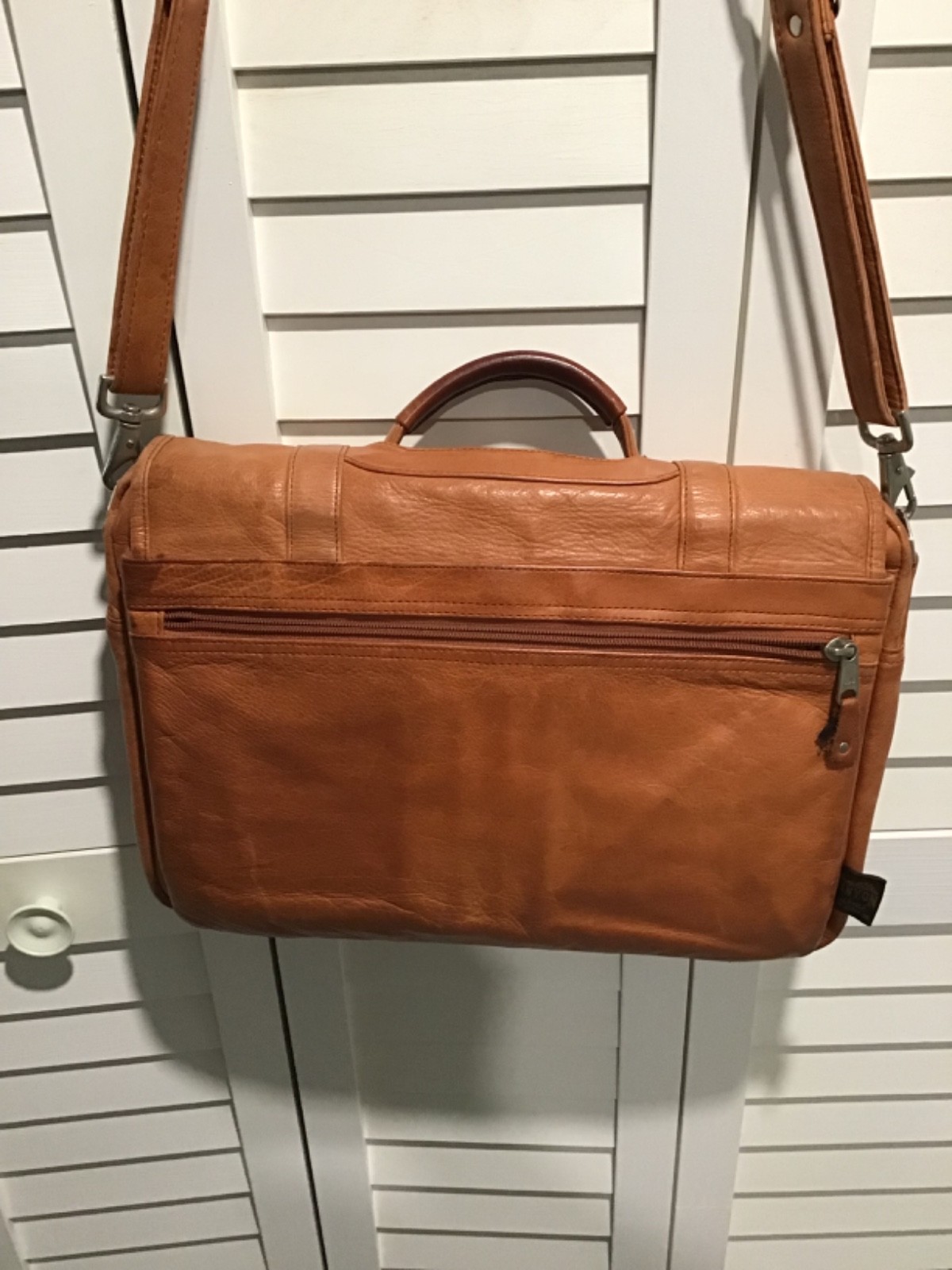 Canyon Outback Leather Briefcase Business Messenger Laptop Computer Bag