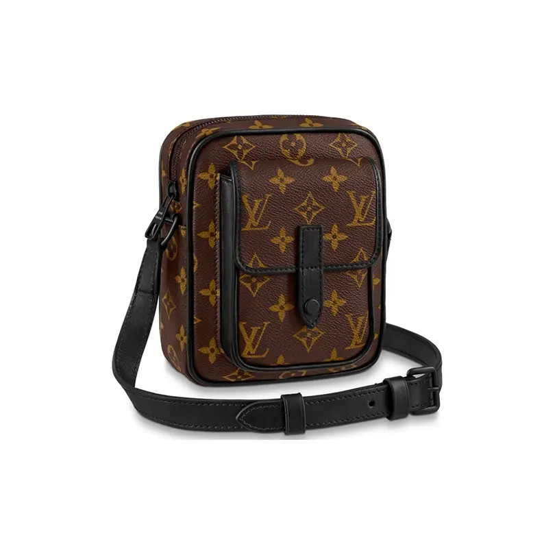 LOUIS VUITTON Christopher Camera Bag Phone Bag Crossbody Bag Men’s 6x3x6.6 in