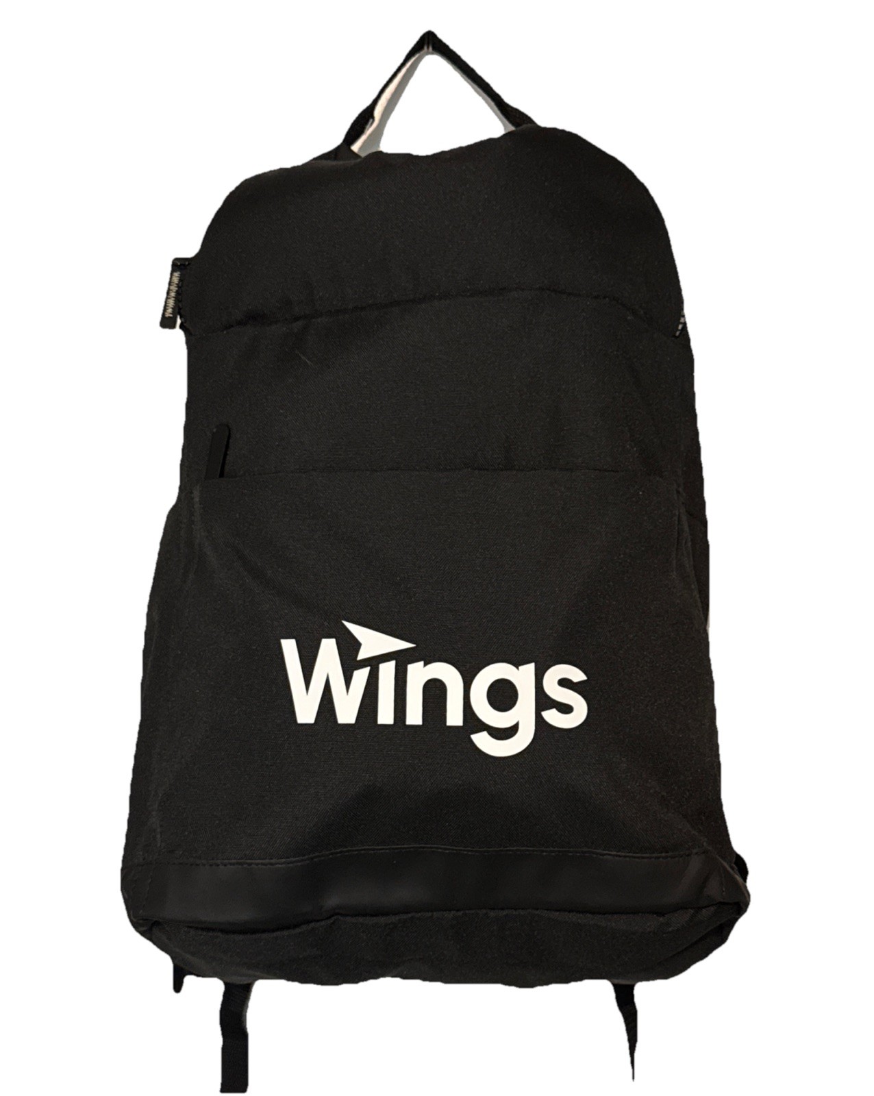 Trendy Gemline Wings Black School Study Backpack 17” Lightweight Book Bag