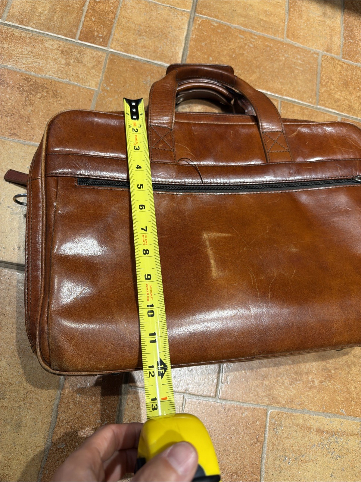 Bosca Brown Men’s Briefcase