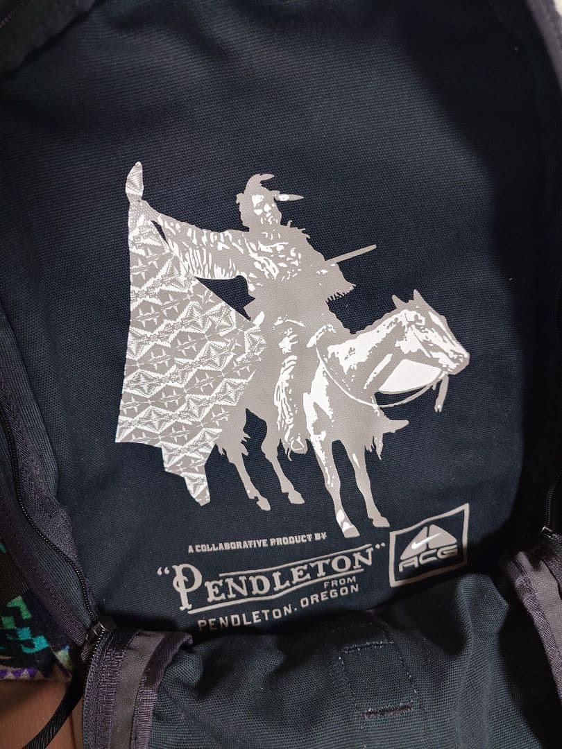 Vintage Rare Nike ACG Pendleton Collaboration Backpack Karst40