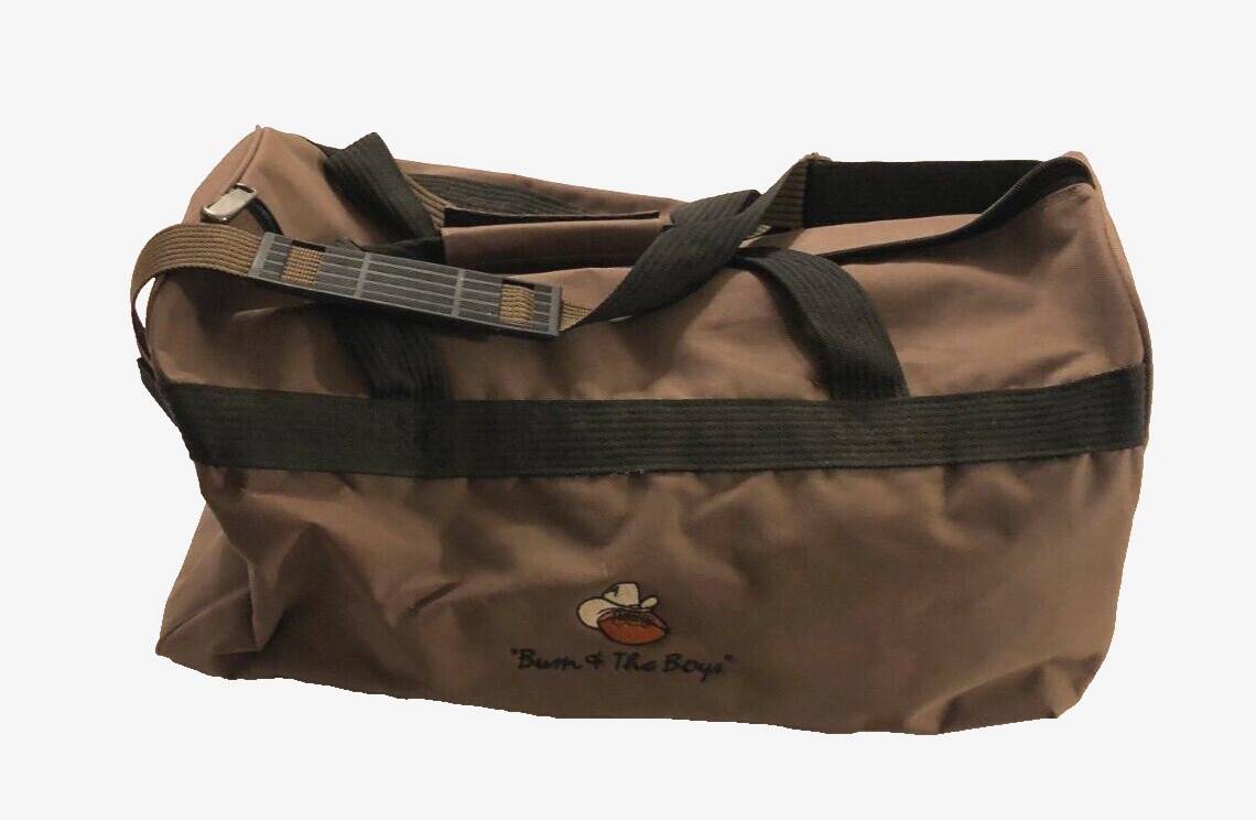Bum Phillip Boys Vintage Houston Oilers Brown Carry On Gym Duffle Bag Air Tek