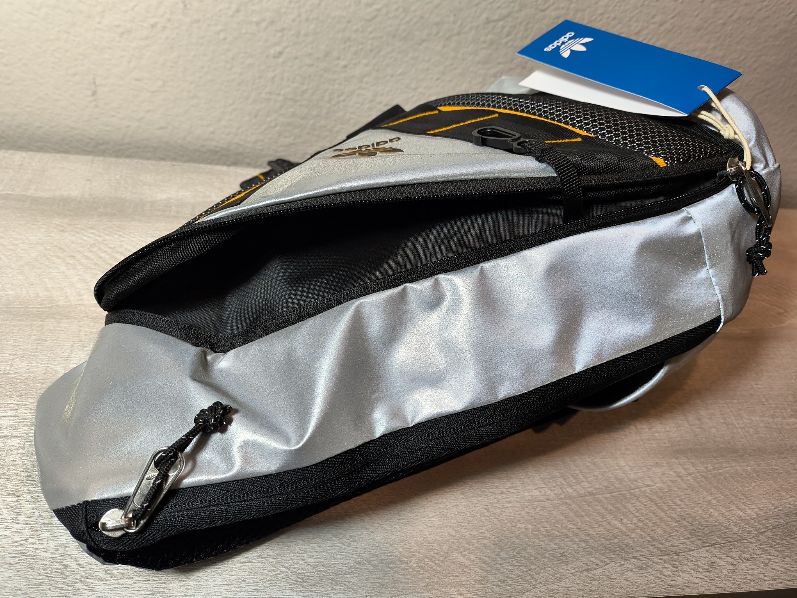 Adidas BACKPACK / Sling / Full Reflective / IW8624 / Skateboarding / Biking