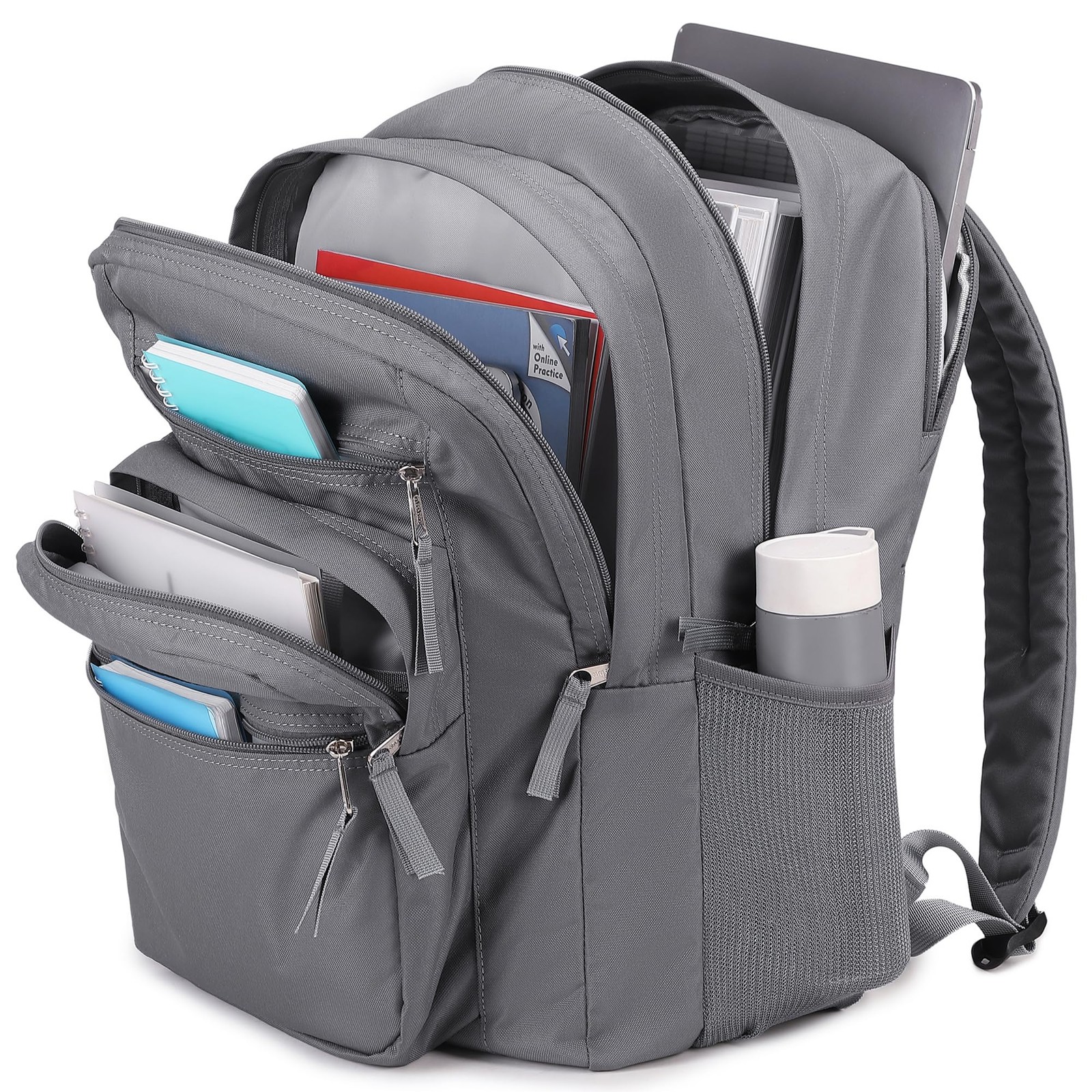 34L Big School Backpack For College Men Women Middle High School Teen Bookbag…