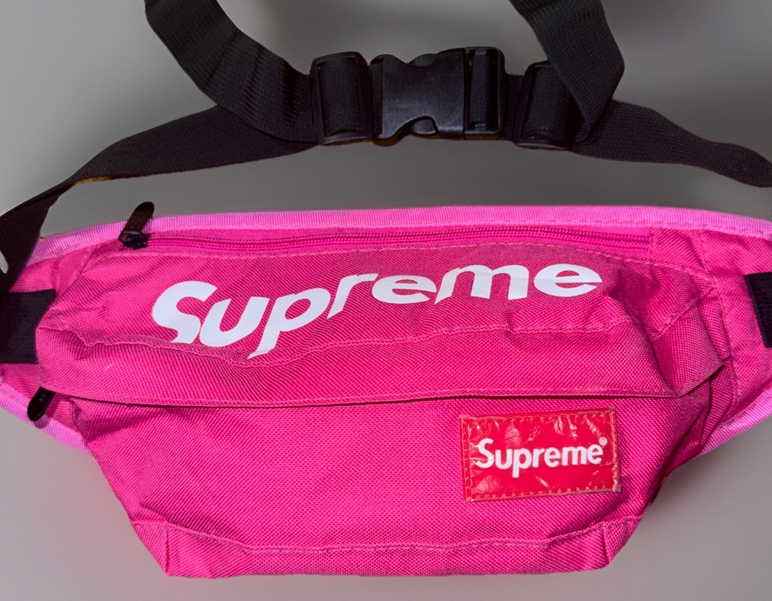 Supreme Hot Pink Waist Bag Fanny Pack Box Logo Adjustable Strap Streetwear #5