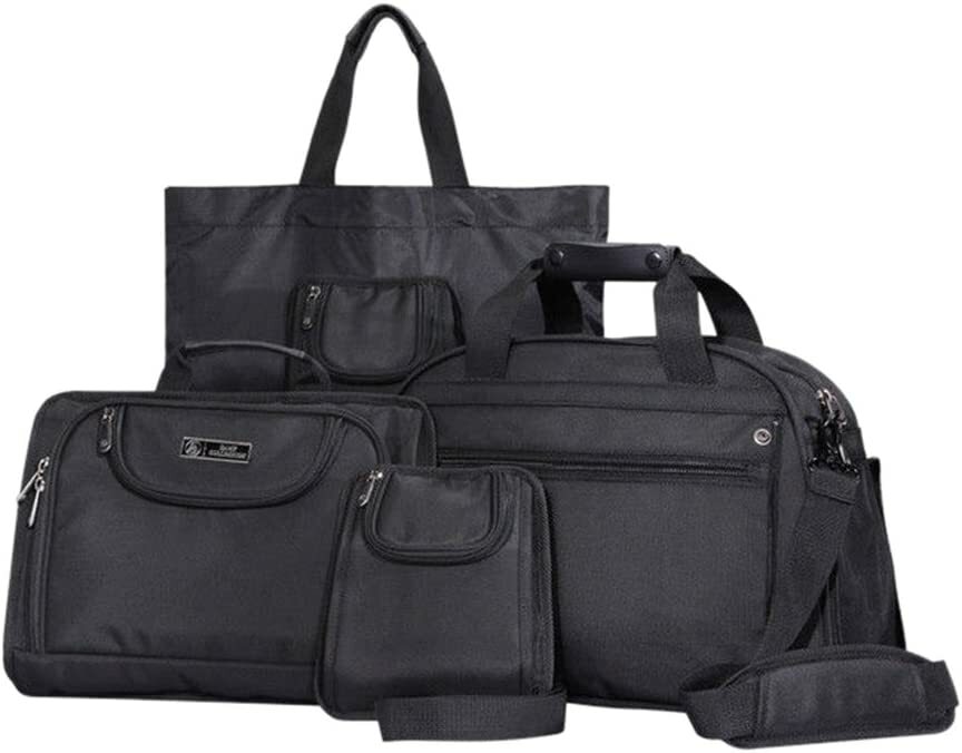 BAMF Collection 18″ Inch Black Luxor Travel Duffel Set