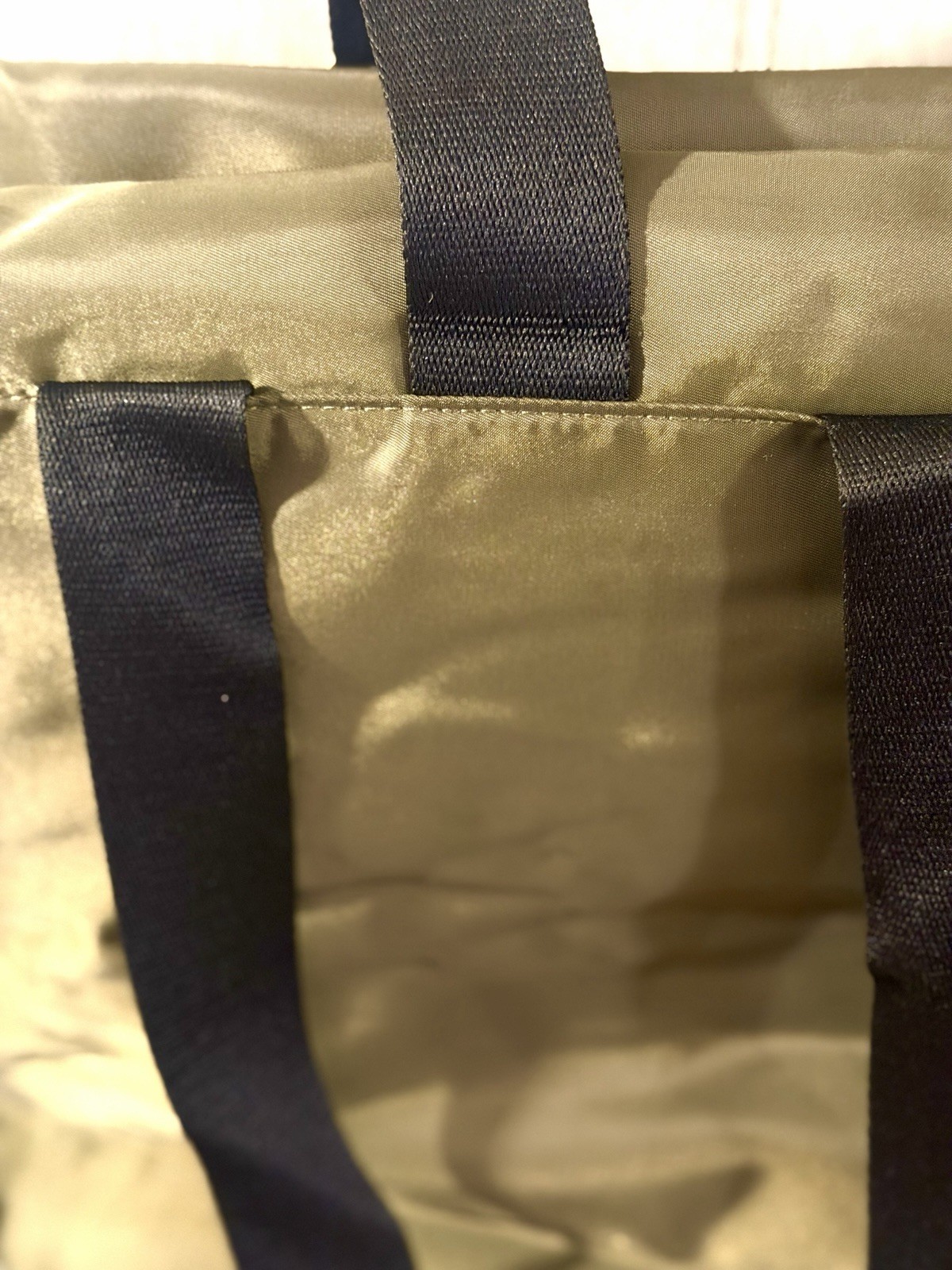 Jean Paul Gaultier Solid Green/Black Backpack Zip Closure Outer Pockets Travel