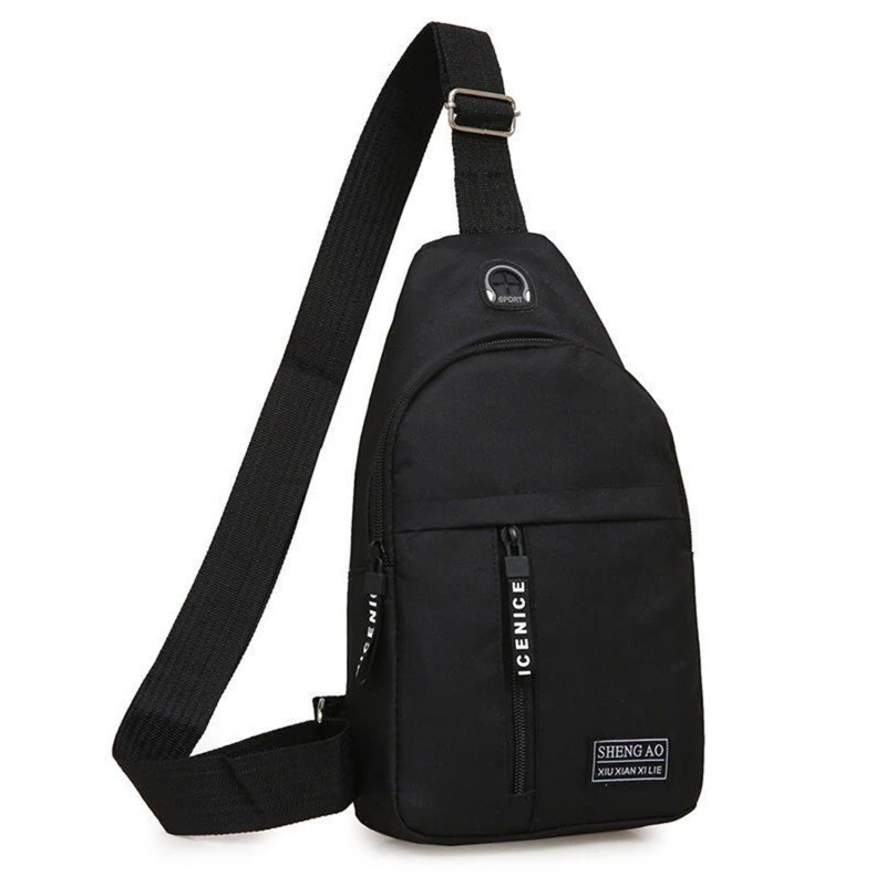 Men’s Chest Bag New Fashion Korean-Style Casual Sports Water-Proof Shoulder Cros