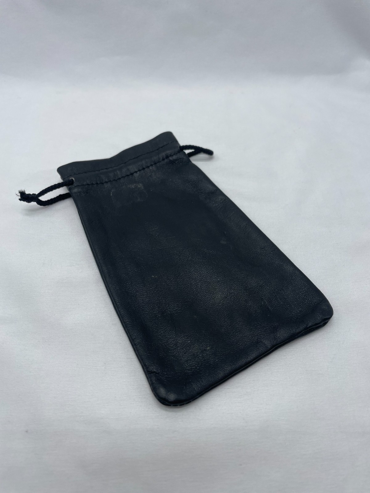Dunhill London Genuine Leather Black Pipe Pouch Made in Germany