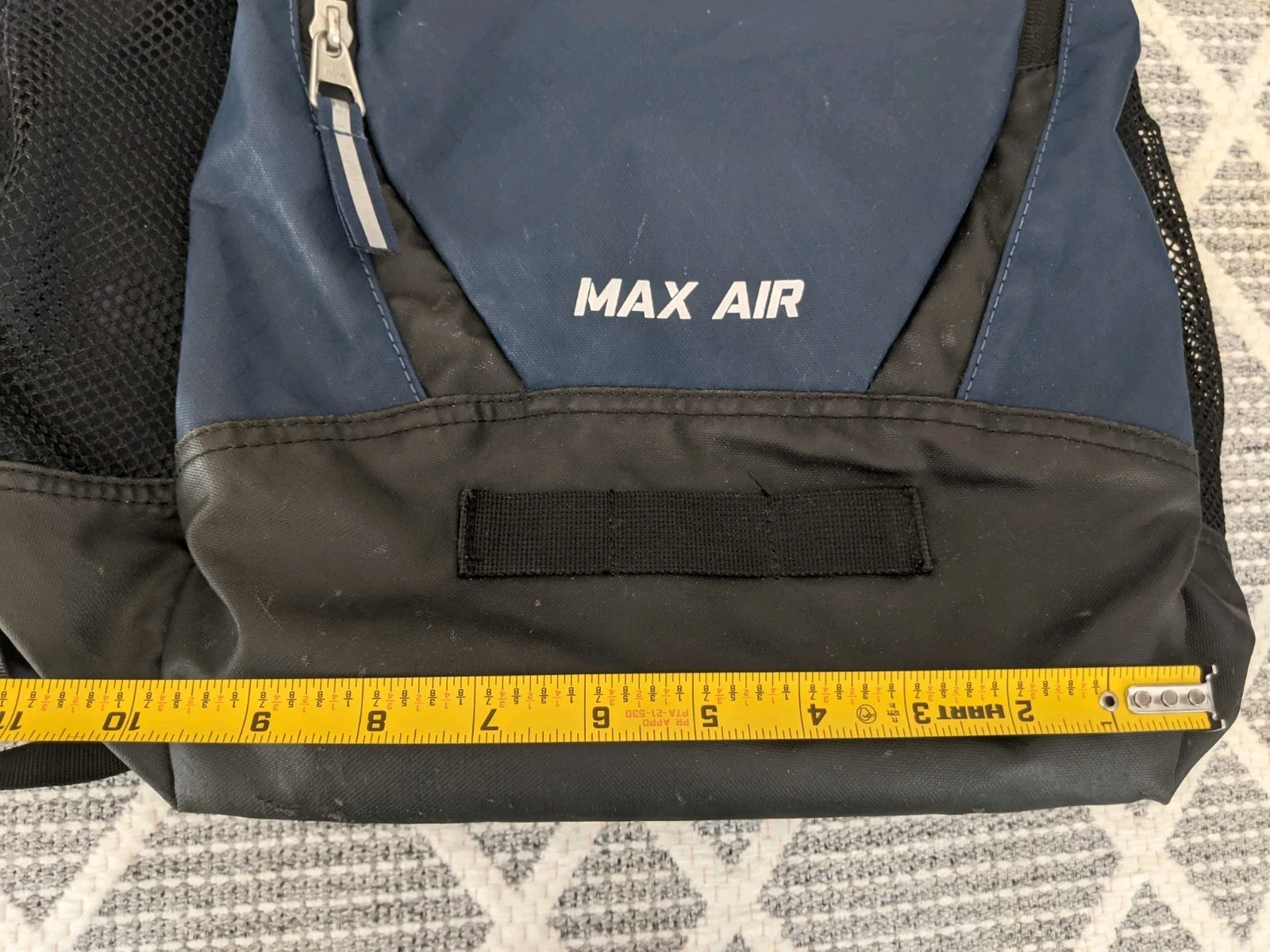 Nike Team Training Max Air Backpack Navy Blue Black, BA4890 412 Travel Gym Bag