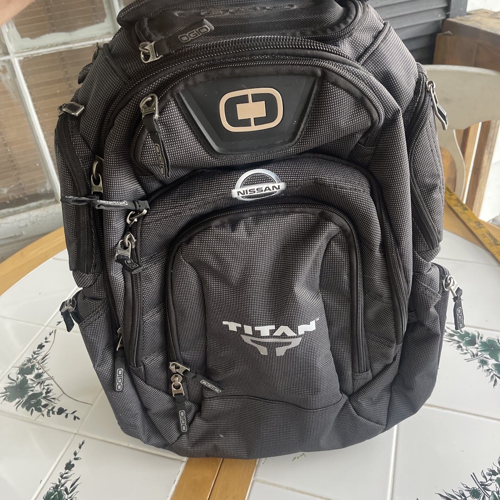 OGIO Surge RSS Lap Top Back Pack Black Nissan TITAN Embroidered New