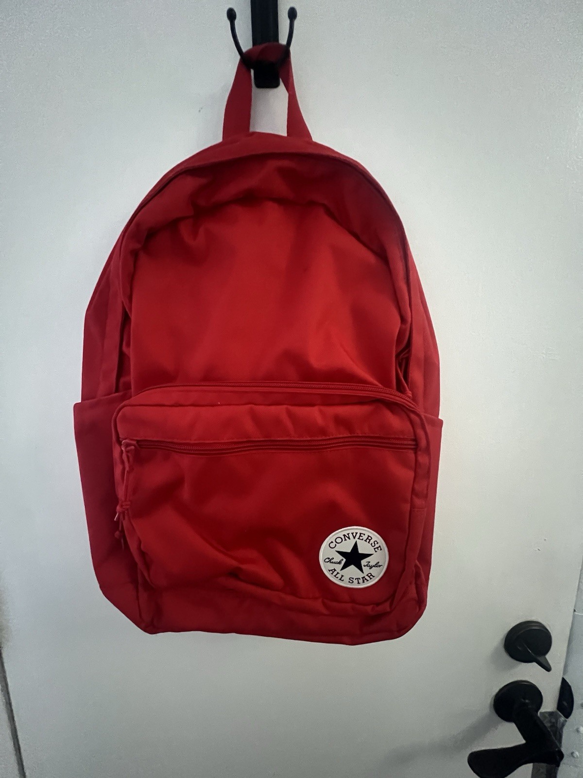 Converse Red Backpack Men’s/ Women’s Adjustable Strap Pockets Logo