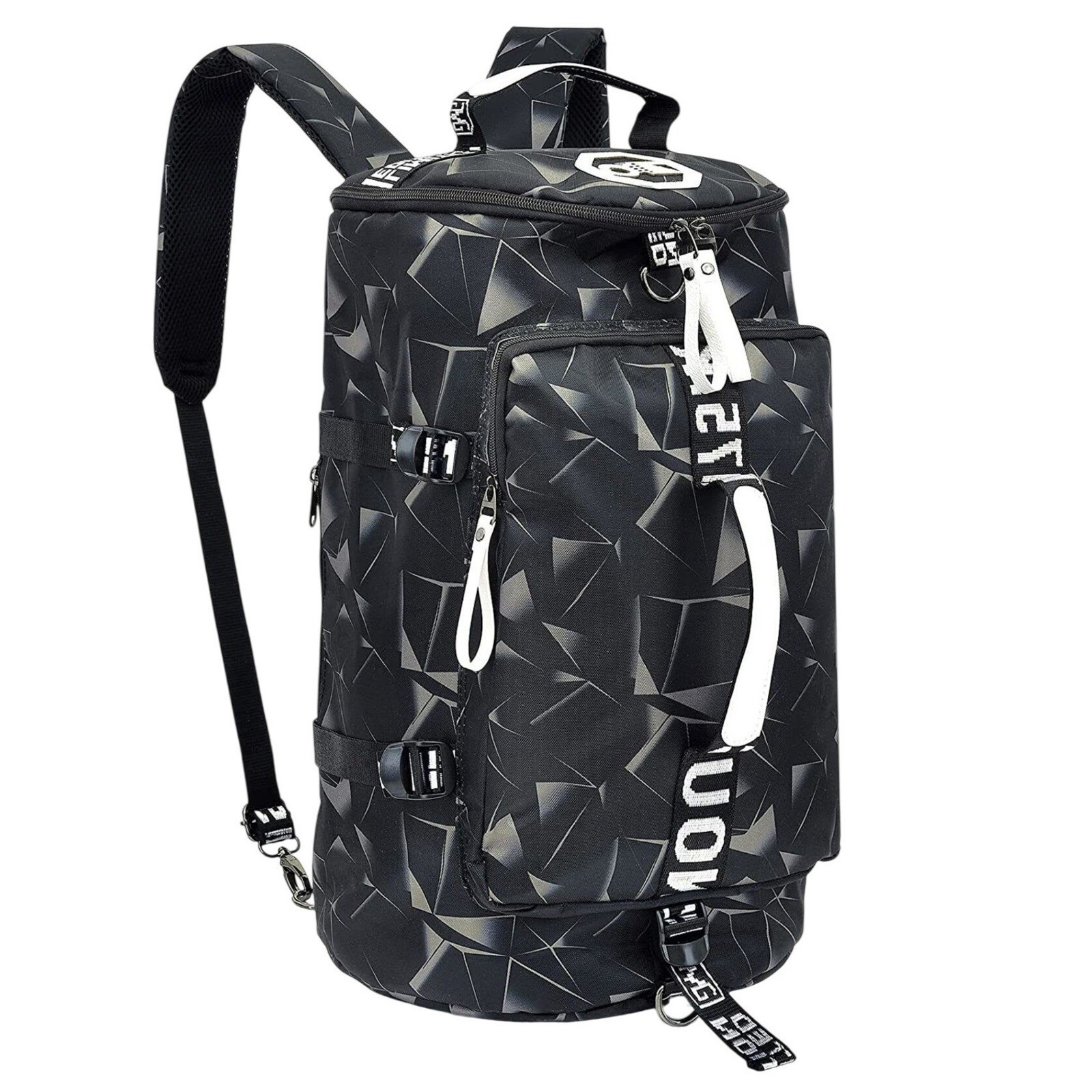 Air Gummy Urban Travel Bag Black Prism Utility Backpack Duffel Techwear 3- Way