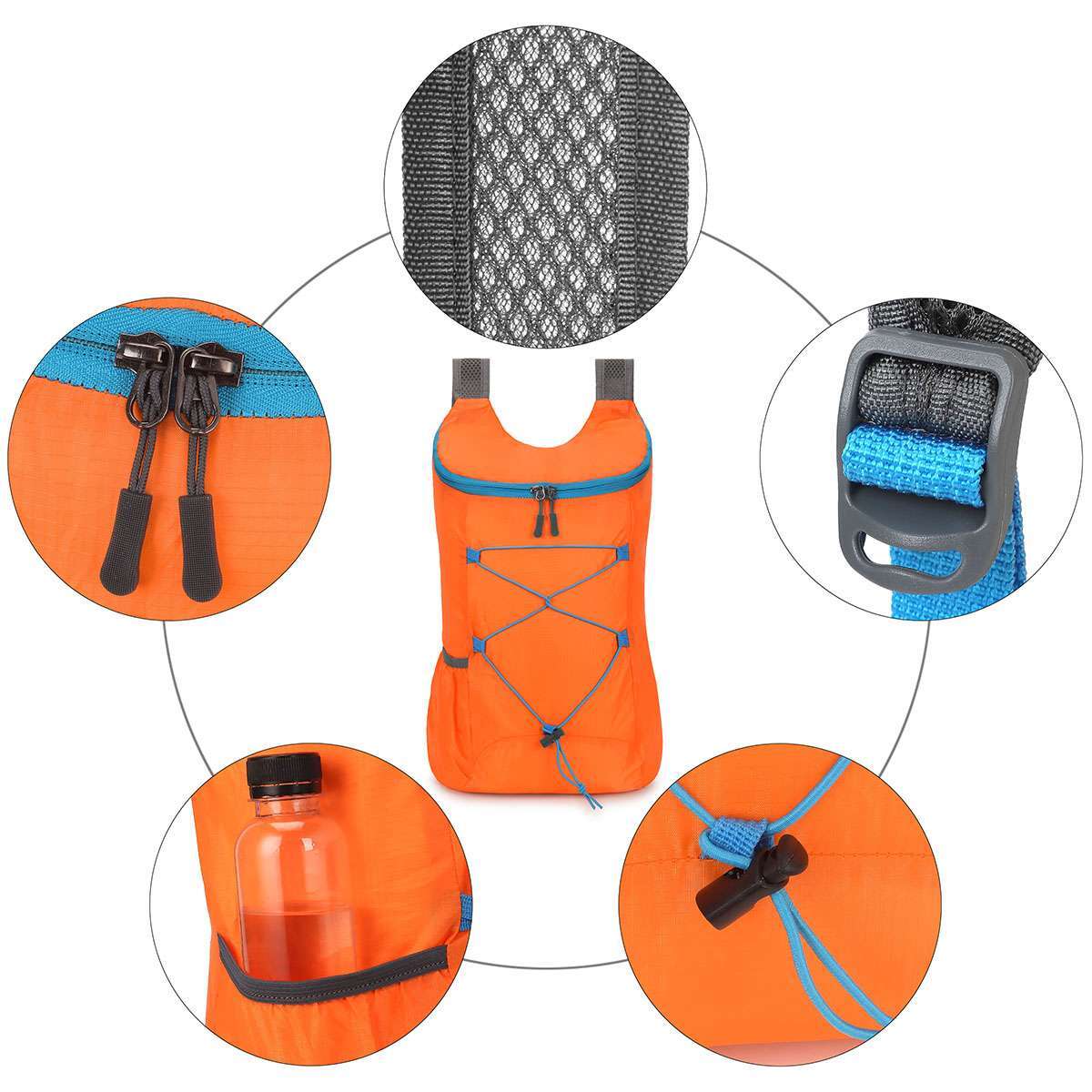 Lightweight Packable Backpack Hiking Camping Daypack Portable Travel Backpack