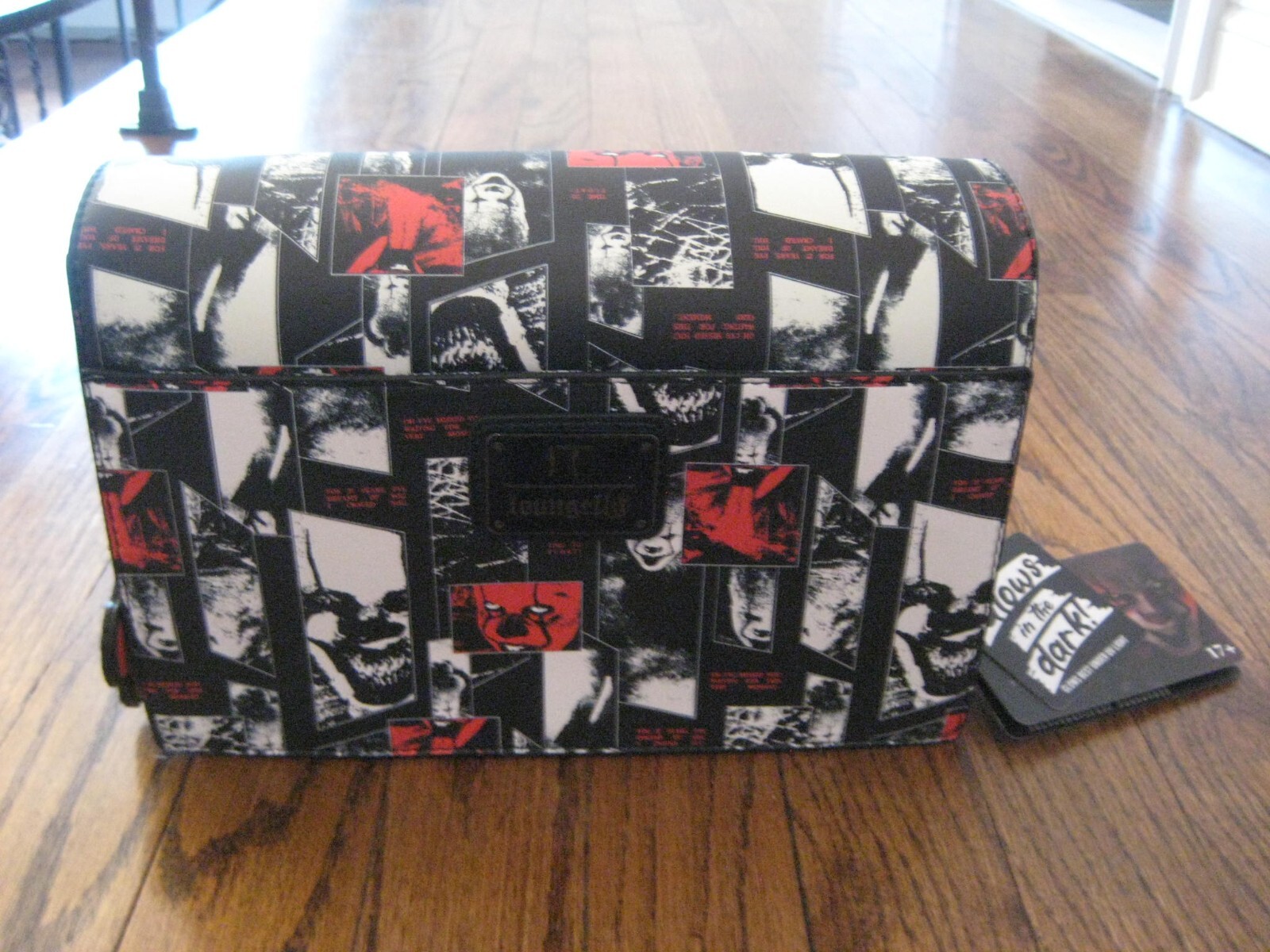 Loungefly Pennywise IT Glow in the Dark Crossbody Bag Halloween Horror
