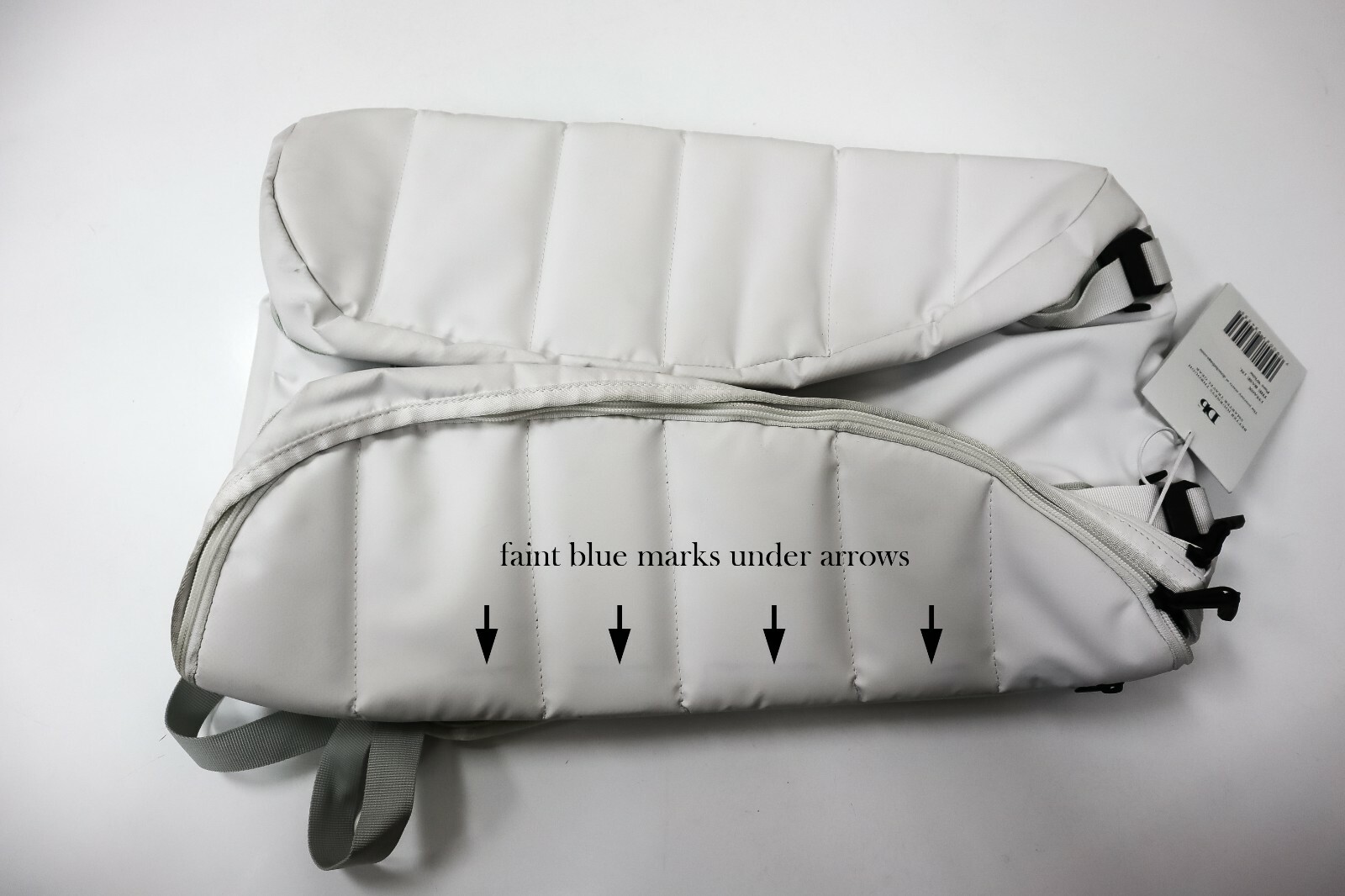 New The Base 15L Backpack from Douchebags White Convenient Minimalist Bag