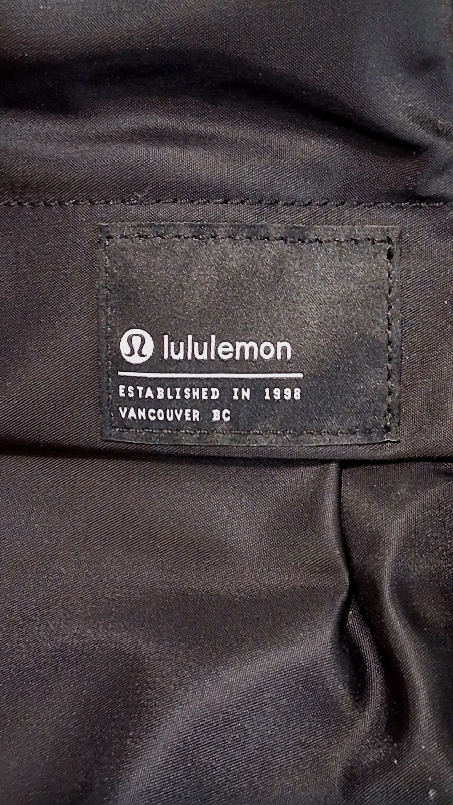 Lululemon Custom Made Everyday Backpack Black Water Repellent Laptop Bag 2020
