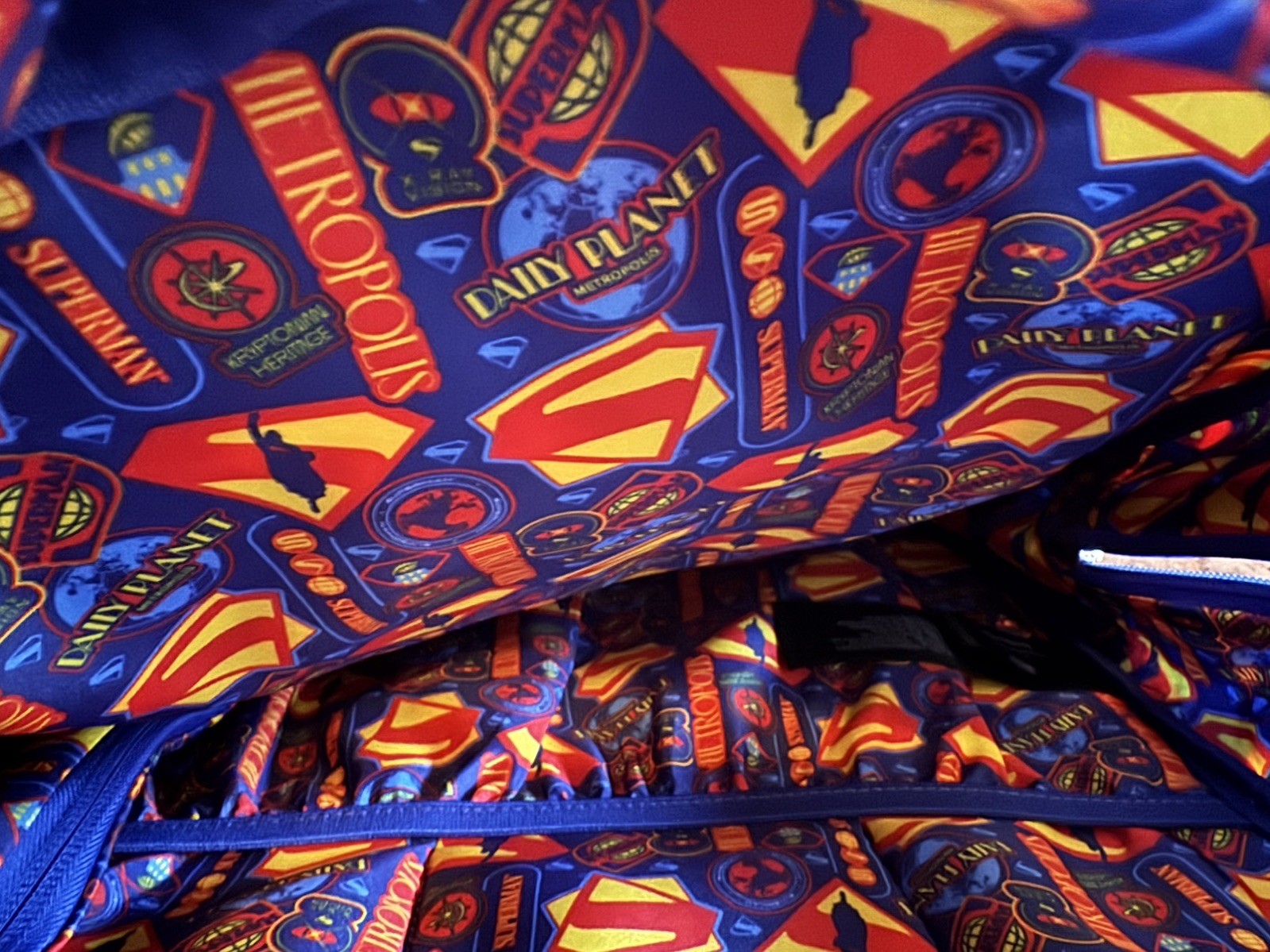 DC Comics Superman Nylon Full-Size Backpack