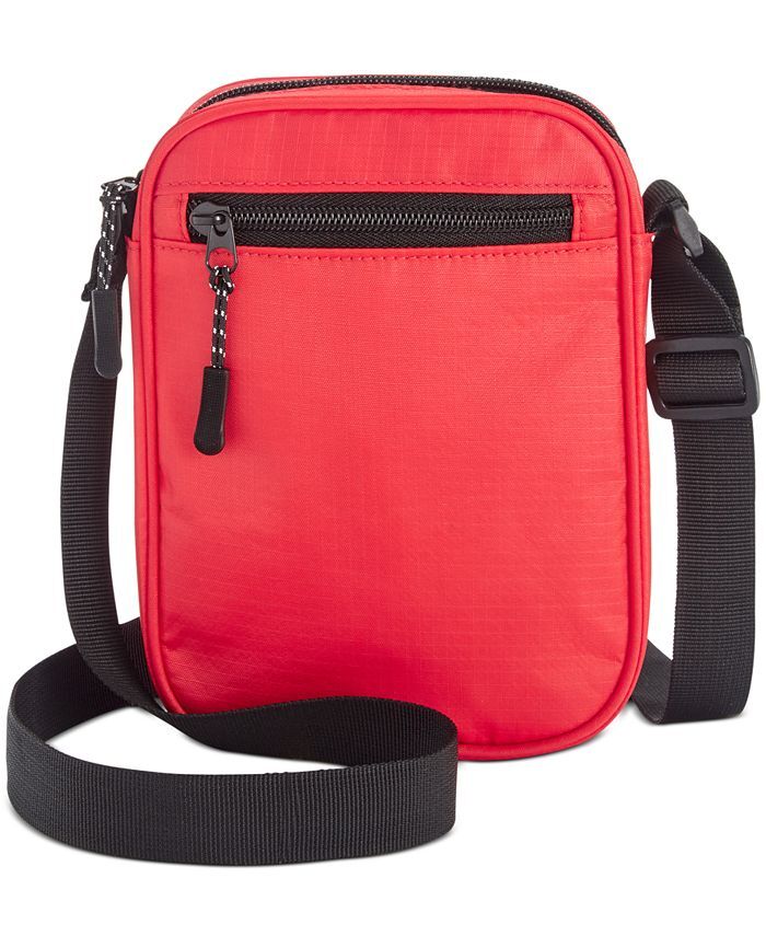 Bespoke Men’s Ripstop Mini Messenger Bag Red