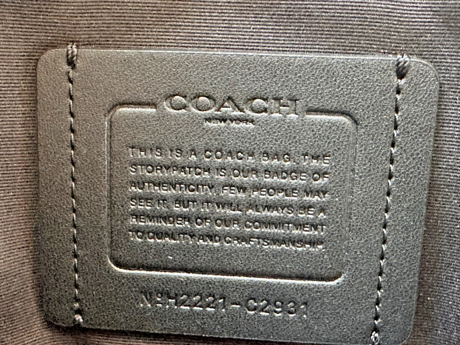 AUTH Coach #C2931 Graham Black Leather Gunmetal Men’s Unisex Sling Bag Crossbody