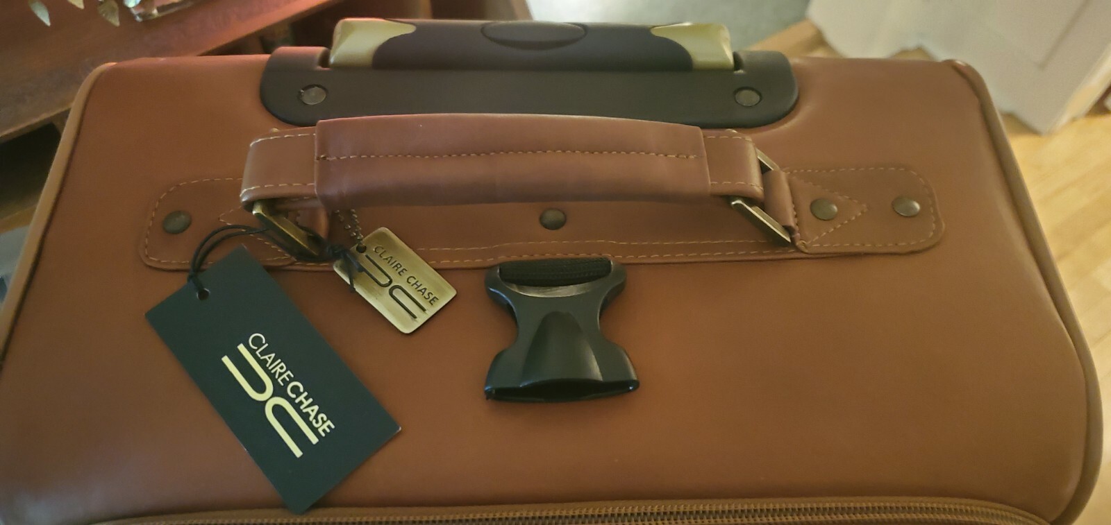 Marlboro Ranch/Crazy Mountain Ranch Custom Claire Chase Leather Luggage