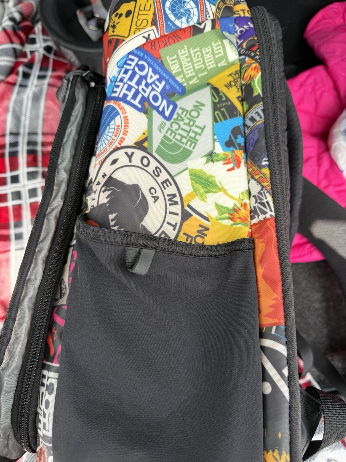 The North Face Backpack Multicolor Sticker Print Kaban FlexVent Japan