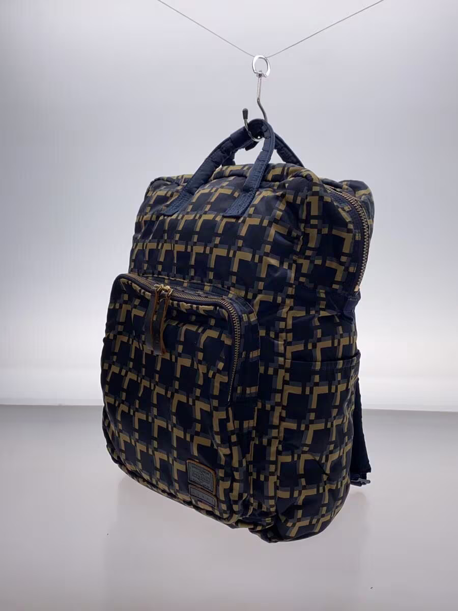 PORTER MARNI Backpack Nylon NVY Check