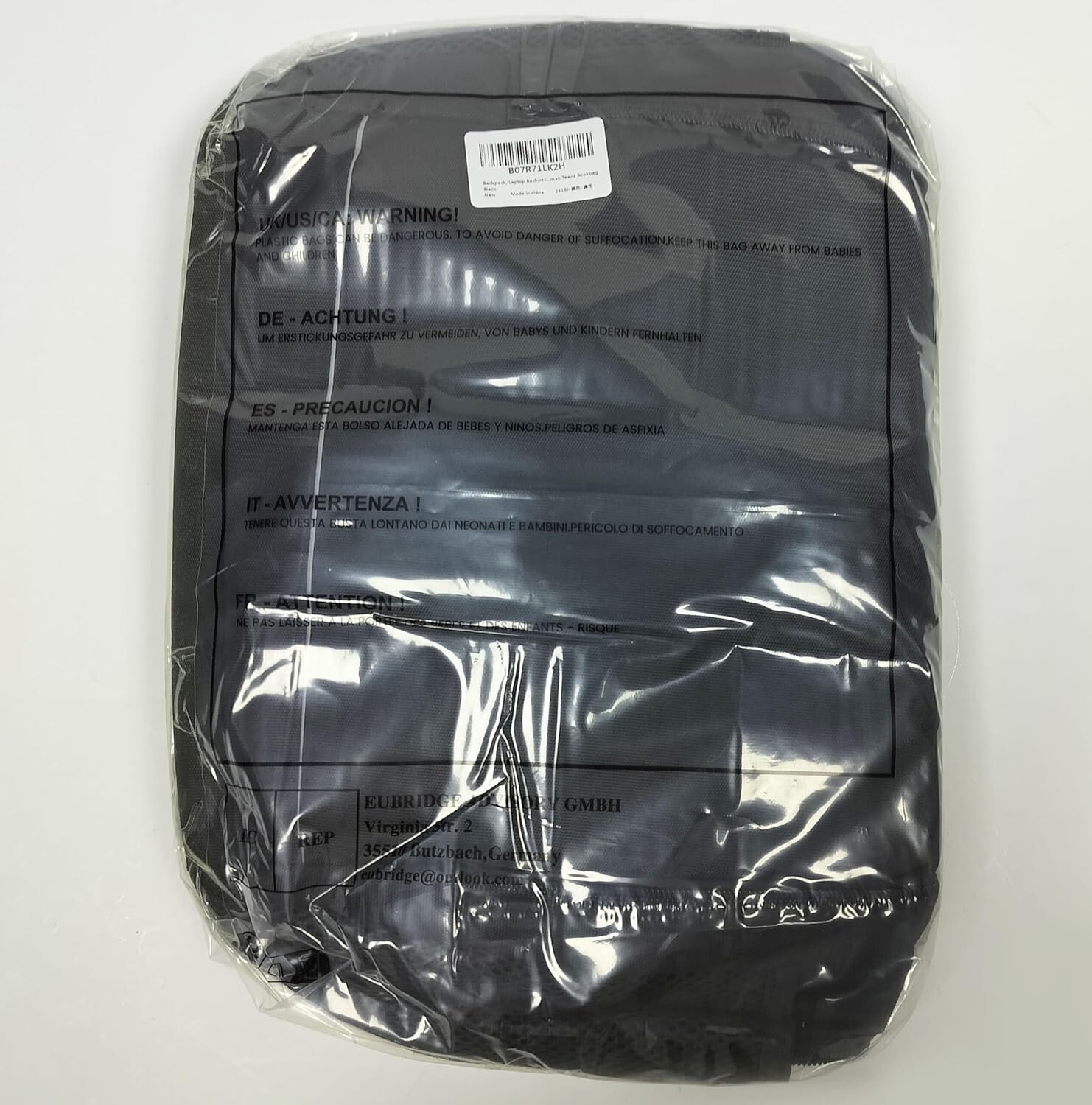17.3-Inch Large Capacity Travel Backpack with Anti-Theft Design & USB Port