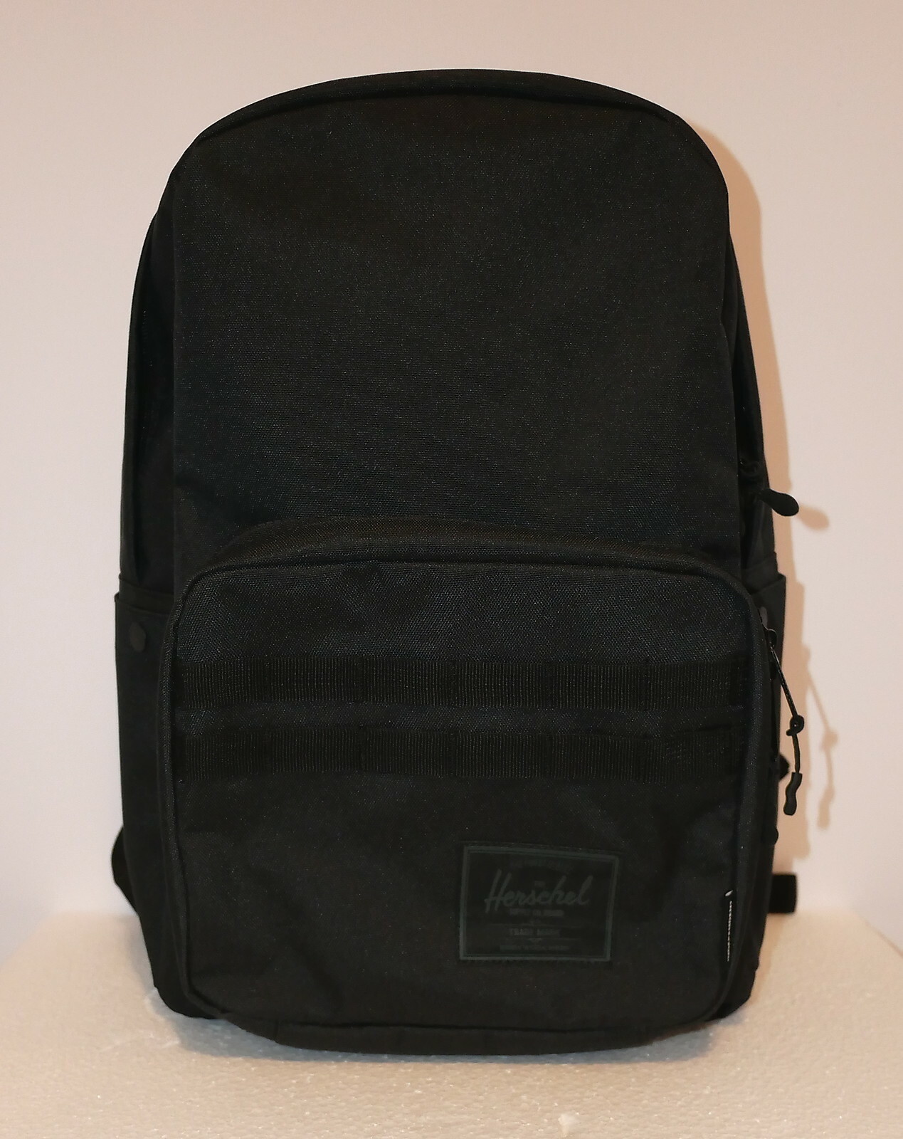 HERSCHEL SUPPLY x INDEPENDENT POP QUIZ 22L (BLACK) CANVAS BACKPACK NEW w/TAG!!