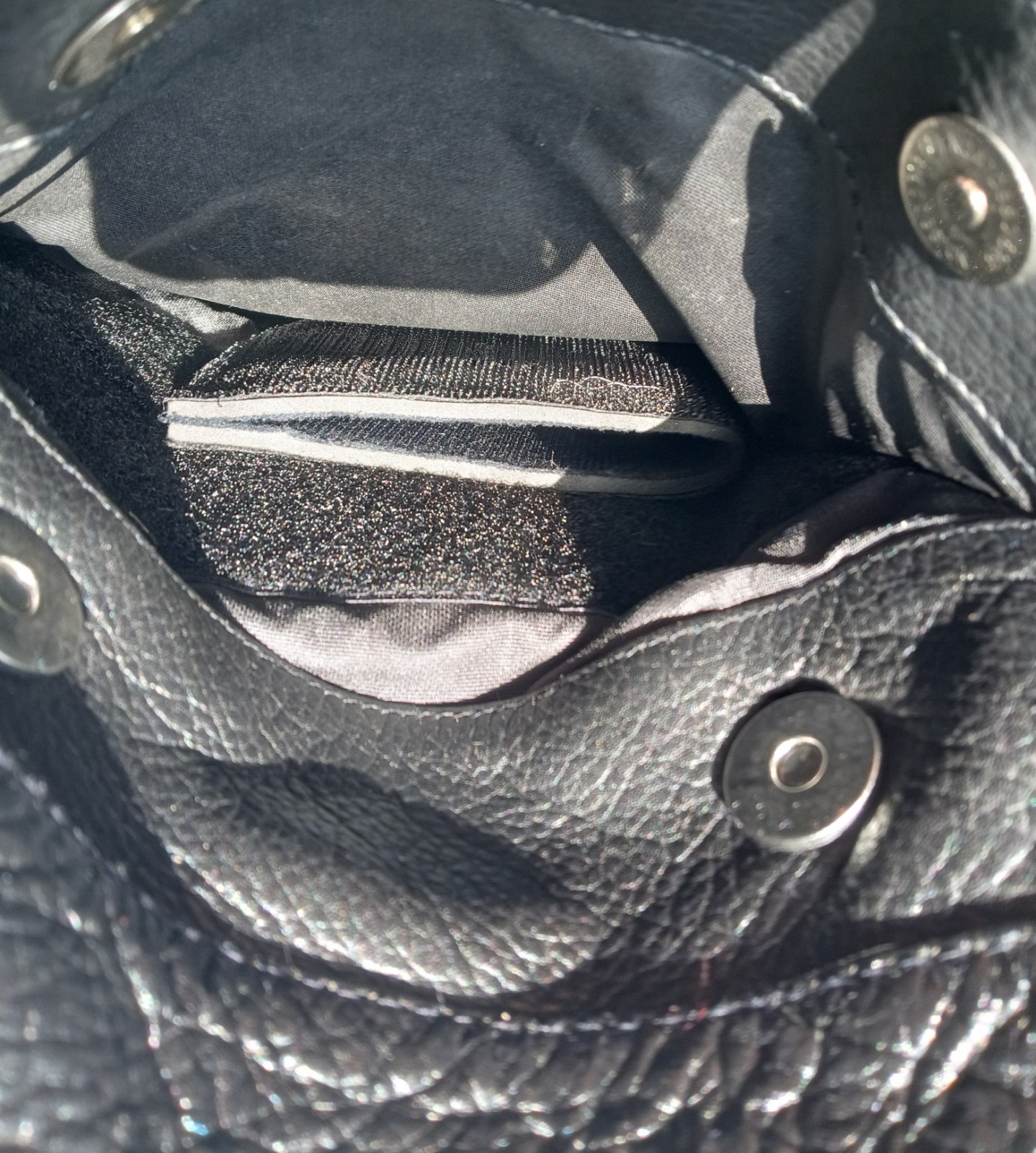 Milwaukee Cowhide Leather Conceal & Carry Waist Belt Thigh Bag Black