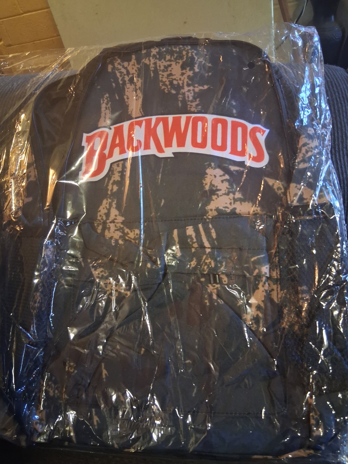 Backwoods Sniper Camo Print Backpack, Adjustable Straps LIMITED EDITION