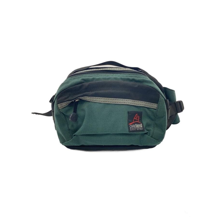 Overl A Cotton Waist Bag Green Plain