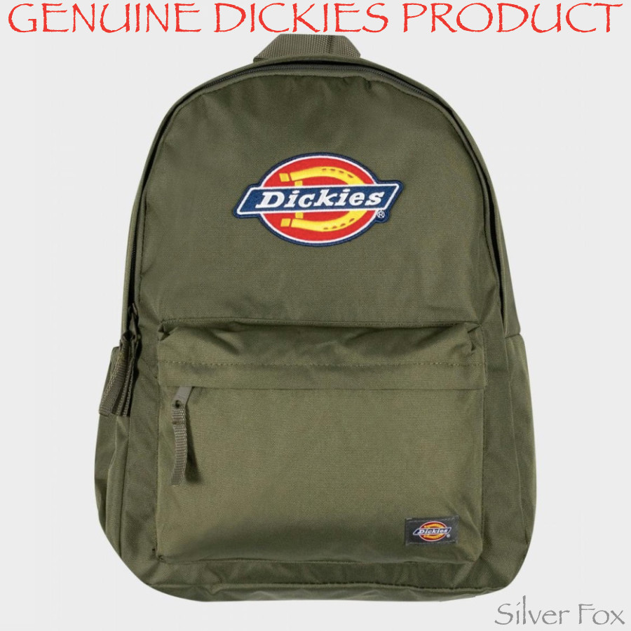 DICKIES BRAND LOGO GREEN BACKPACK SCHOOL TRAVEL SPORTS GYM BAG NEW WITH TAGS