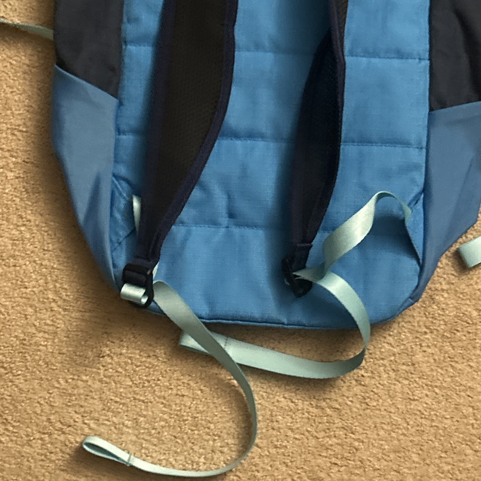 Hoka One Blue Runners Backpack Lightweight Storage Shoe Storage