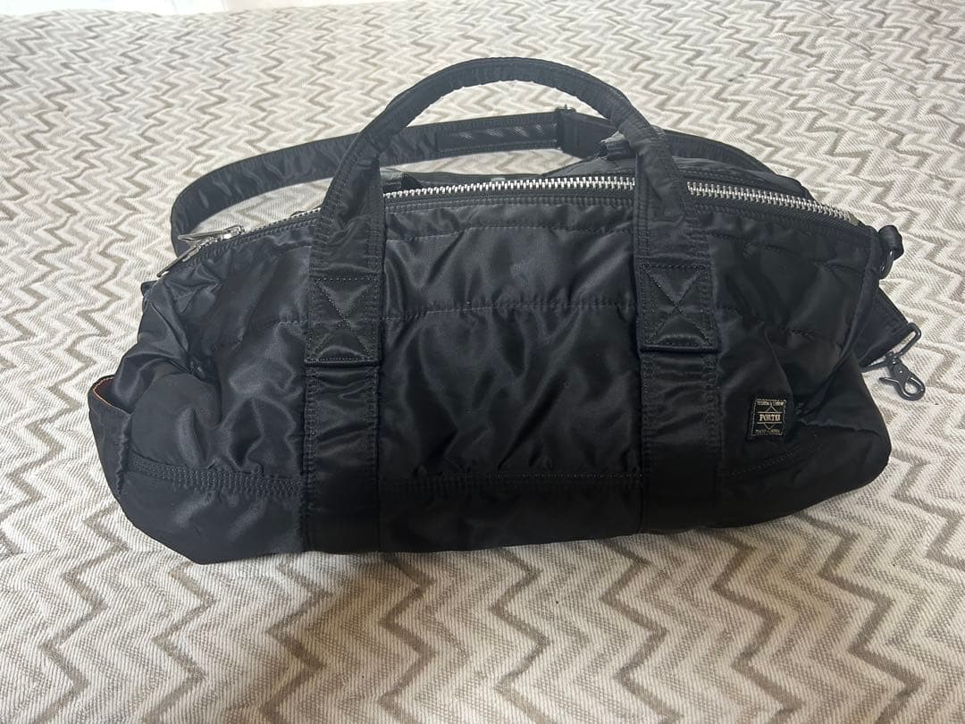 PORTER Yoshida TANKER 2WAY Boston Bag Duffle Bag made in Japan Authentic