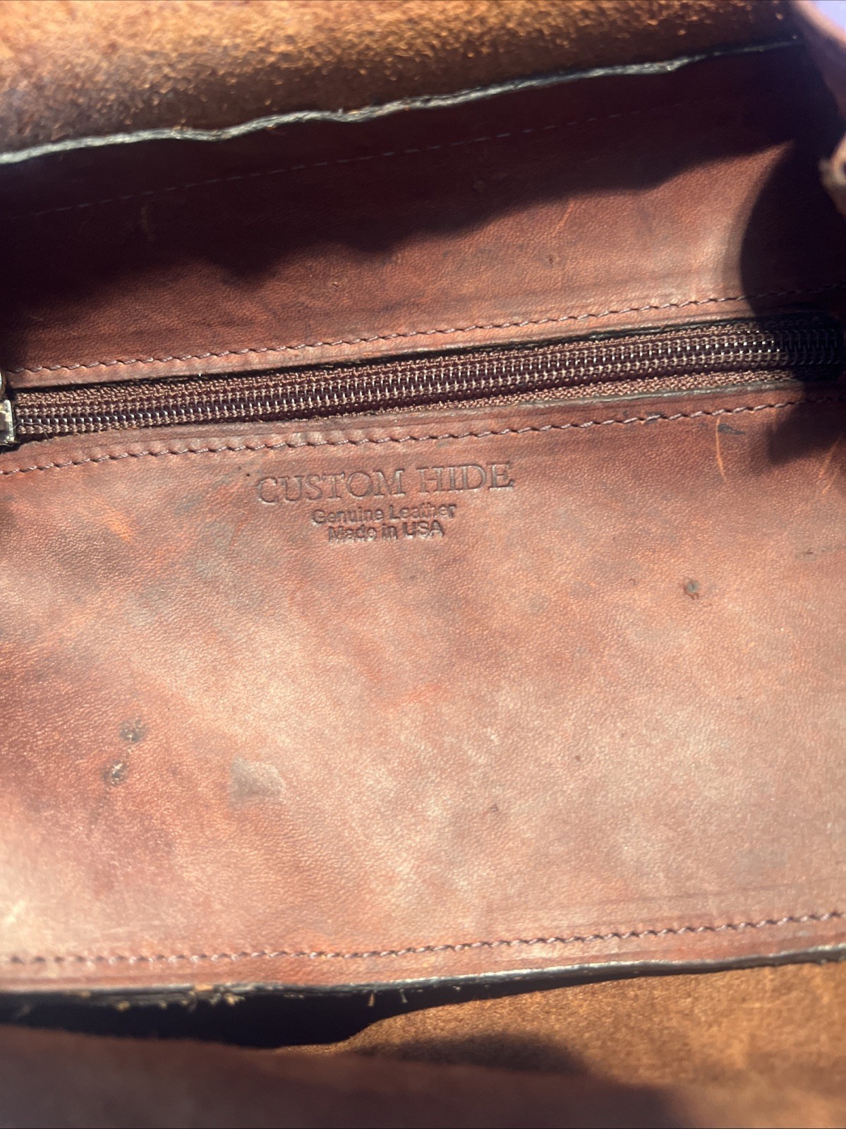 Custom Hide Genuine Leather Brown Rucksack Original Backpack Made In USA $669