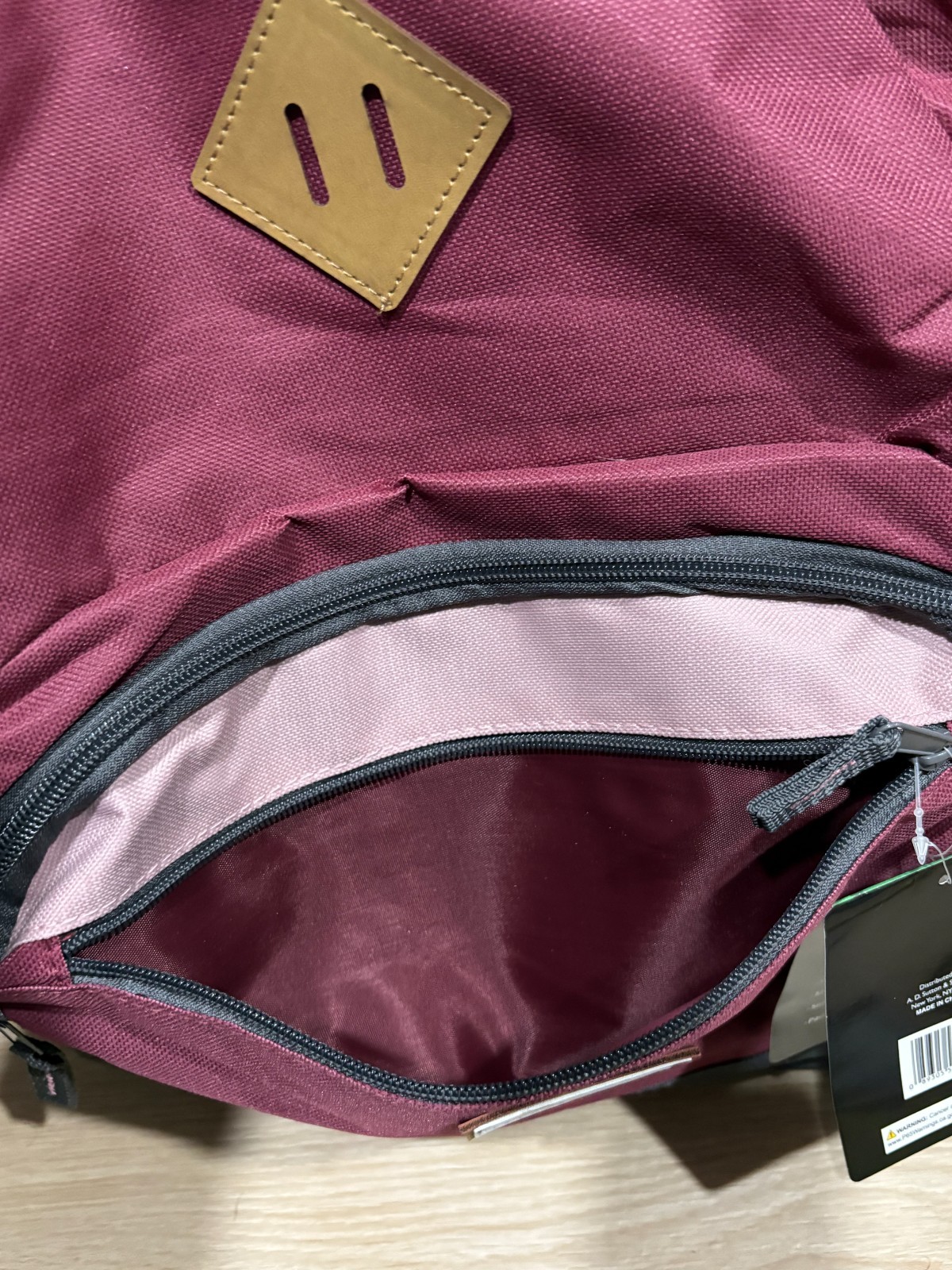 Trailmaker Heritage Multi-Pocket Backpacks With Laptop Storage Rose Padded Strap