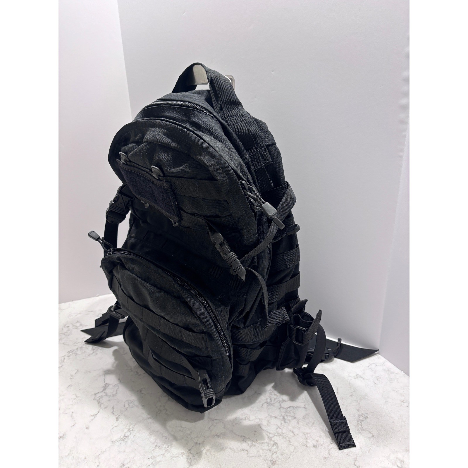 Spec-Ops Brand T.H.E Pack Tactical Backpack Black Made in USA Military Bag