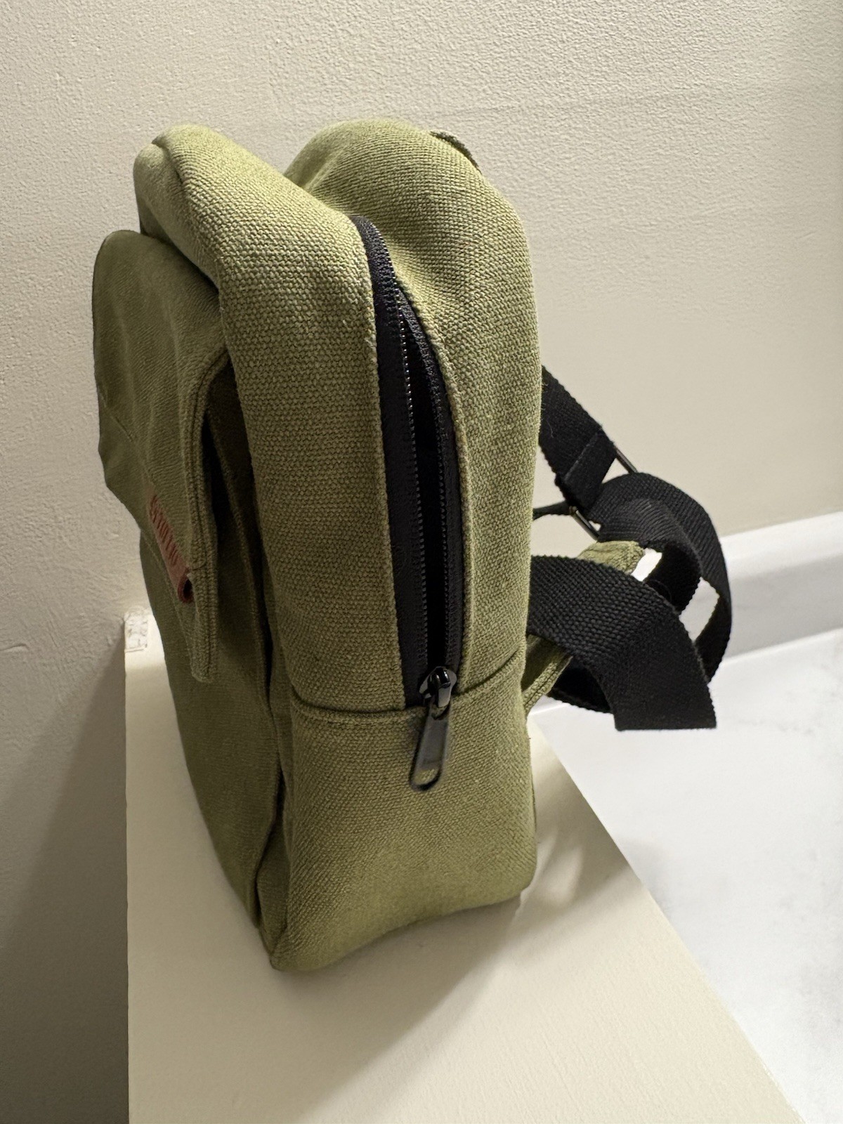 Small Lightweight Crossbody Sling Camera Bag- Waterproof Canvas