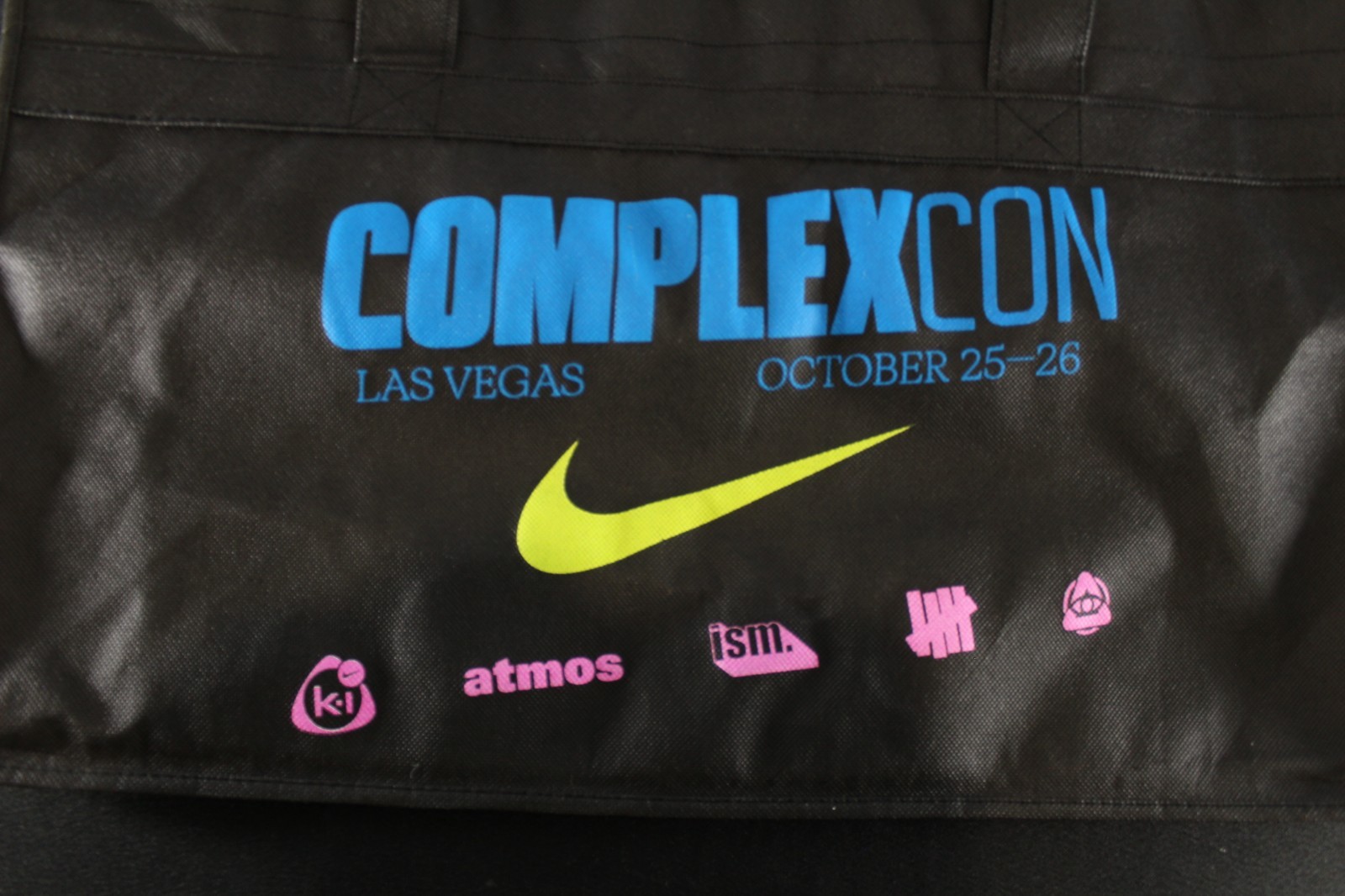 Nike Atmos ComplexCon Tote Bag October 25-26 Las Vegas 2025 21.5″x12.5″x13.5″