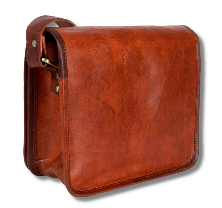 13″X18″ Men’s Leather Vintage LAPTOP Messenger Shoulder Bag Briefcase Satchel