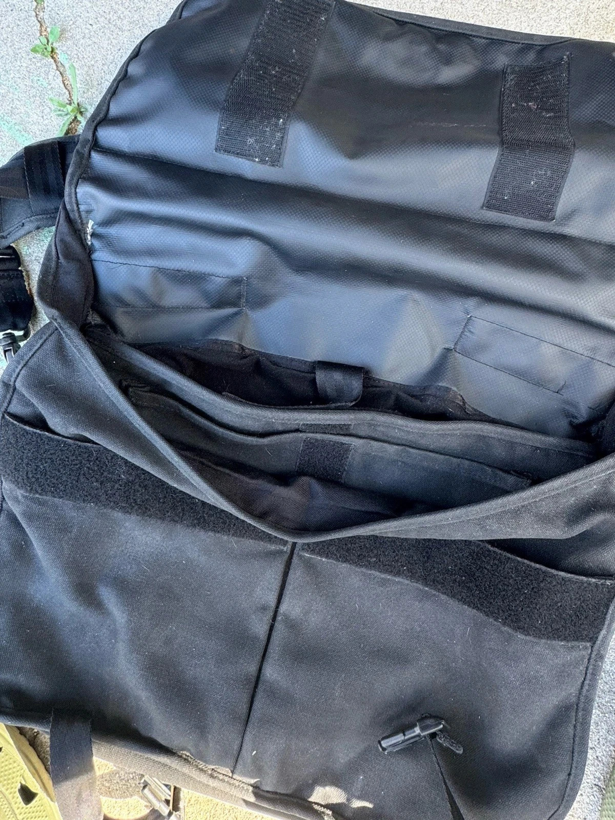 Chrome Messenger Bag Original Made in USA Vintage 2000s Black